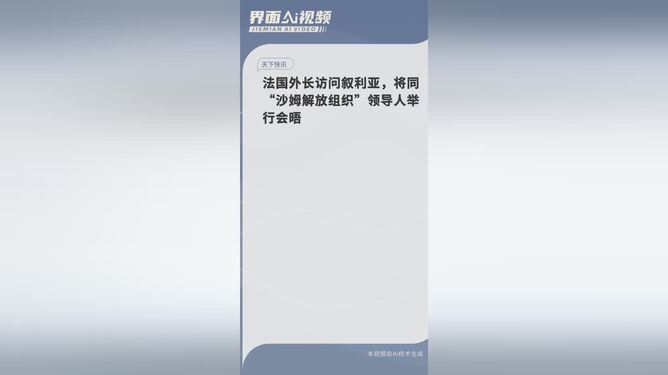 法外长将与沙姆解放组织领导人会晤，探讨合作与发展的一二三四五六七八九十_资料解释