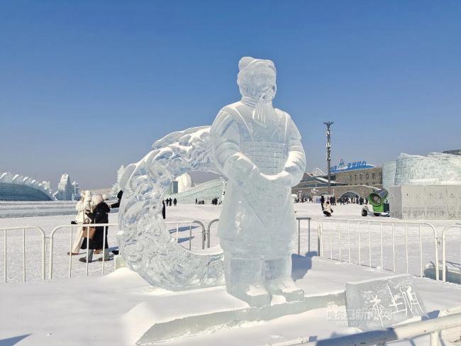 尔滨冰马俑，一场独特的冰雪艺术盛宴安排上了_解释落实