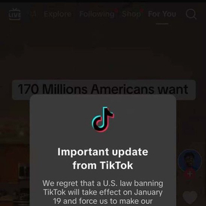 TikTok恢复对美国用户的服务，全球社交的新篇章_资料解释