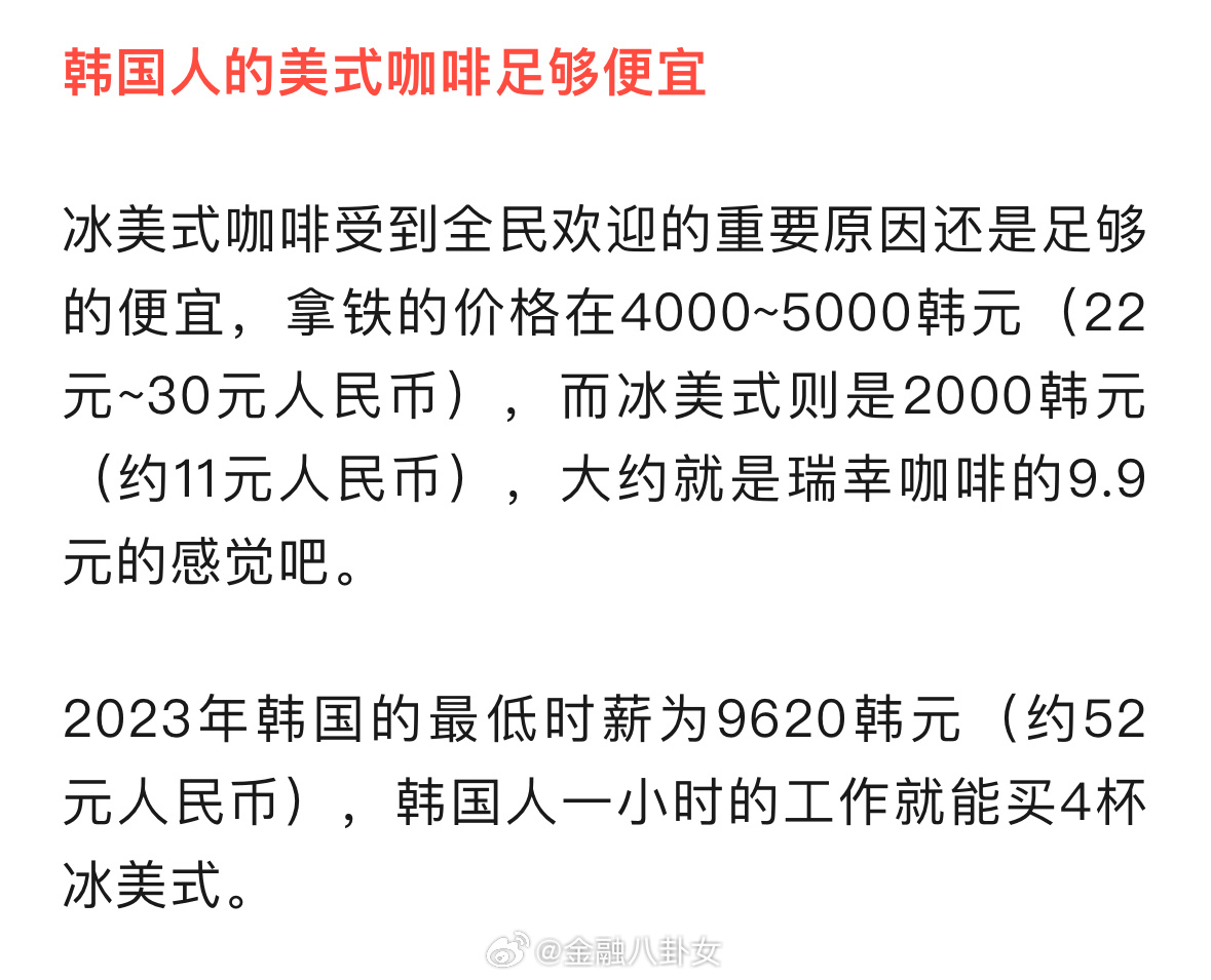 揭秘！韩国咖啡热潮退去，民众消费习惯大转变！_精准解答落实