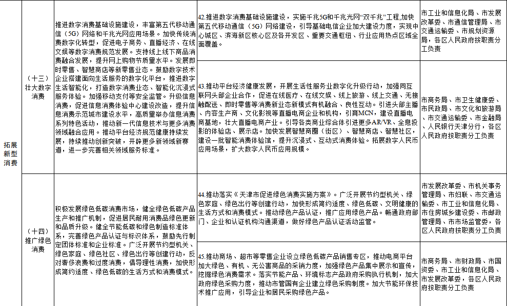 加快健全服务消费政策体系