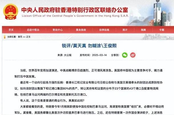 李嘉诚出售港口背后的隐患，决策背后的深层祸根揭秘_反馈实施和计划